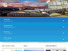 Tablet Screenshot of flyfresno.com